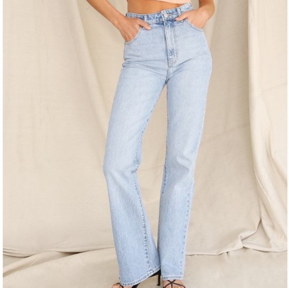 Rolla's, lightwash bootcut